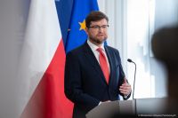 Wiceminister Andrzej Śliwka podczas konferencji prasowej dot. Krajowej Grupy Spożywczej.jpg2
