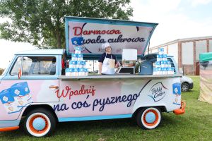 cukrobus z watą cukrową
