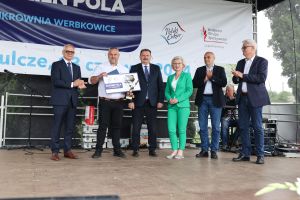 Wręczenie nagrody wzorowego plantatora buraka cukrowego
