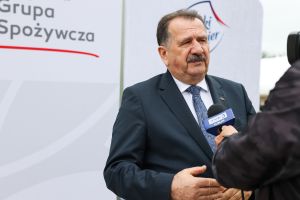 Sekretarz Stanu w Ministerstwie Aktywów Państwowych - Zbigniew Ziejewski udziela wywiadu