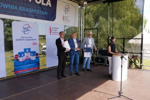 Wręczenie nagrody wzorowego plantatora buraka cukrowego