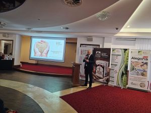 prelegent podczas seminarium