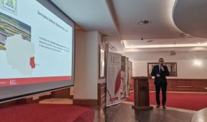 prelegent podczas seminarium
