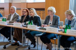 Wiceminister Gromadzka podczas spotkania (fot. MRiRW)