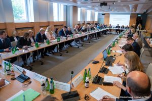 Spotkanie z Denysem Baszłykiem - Wiceministrem Gospodarki, Środowiska i Rolnictwa Ukrainy (fot. MRiRW)