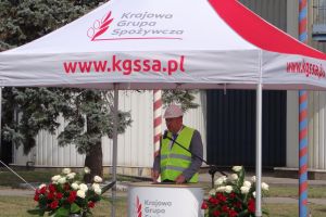 Rozpalenie pieca w Kruszwicy
