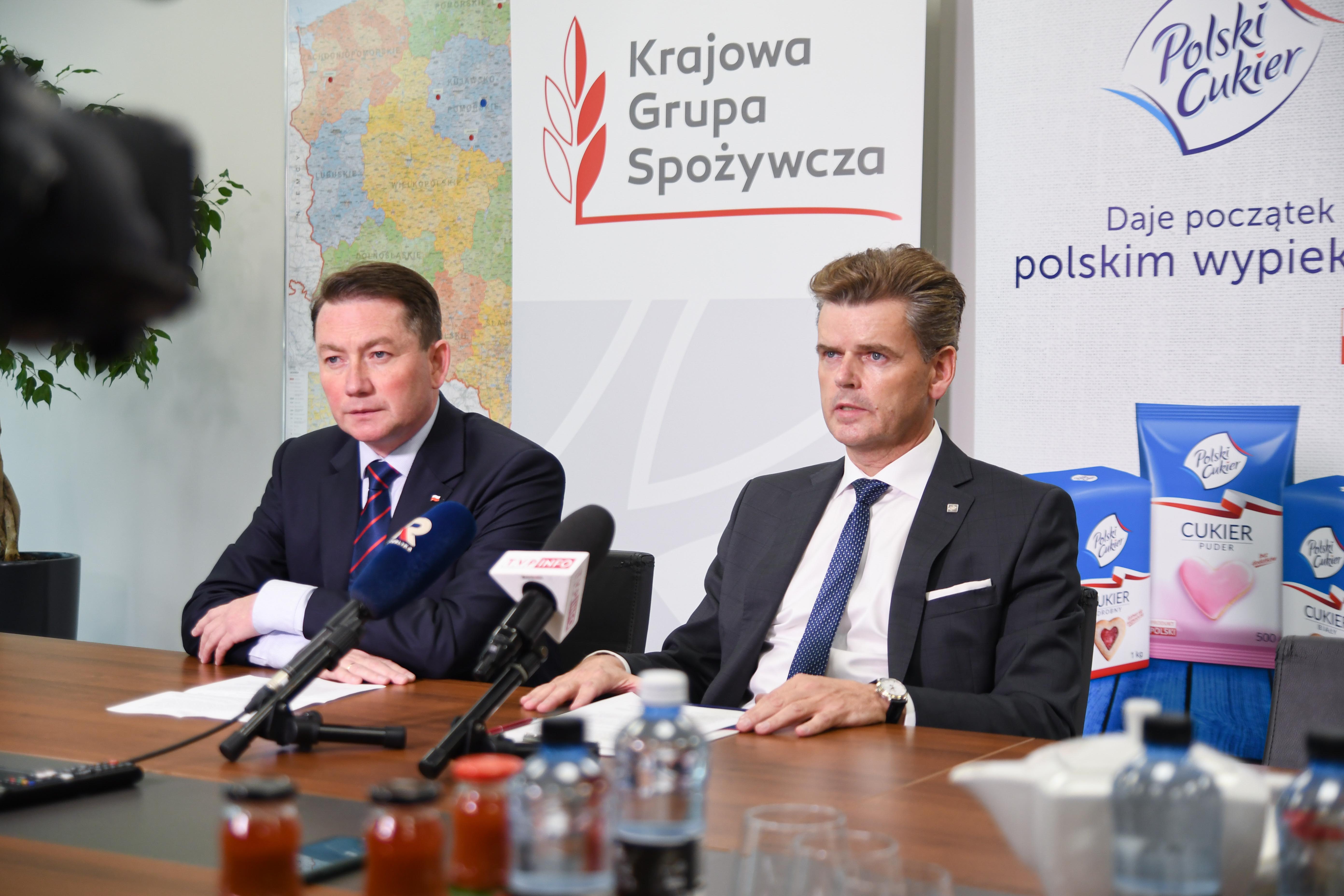 Komunikat Krajowej Grupy Spożywczej S.A. na temat rynku cukru w Polsce.