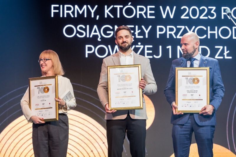 Krajowa Grupa Spożywcza S.A. laureatem konkursu “Złota Setka Pomorza i Kujaw”
